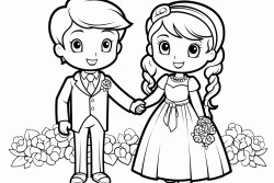 wedding in a rosarium