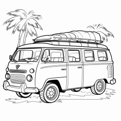 bold and easy surf van