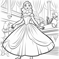 coloring pages based off of musicals