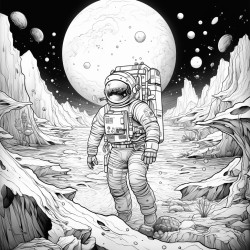 space exploration and underwater adventure