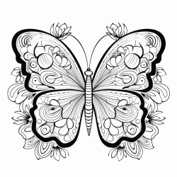 butterfly mandala
