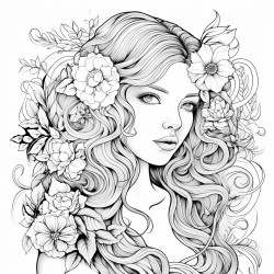 a beautiful woman