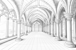 tower hallway