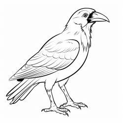 crow with three legs