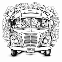 school bus front