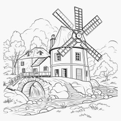le meunier dors auprs de son moulin