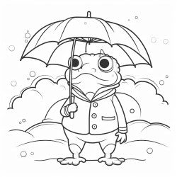 meteorologist weather frog