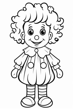 un clown