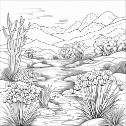 un paisaje de pars en tonos anaranjados