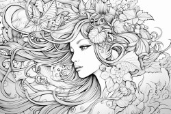 gowa kobiety odwrconej plecami