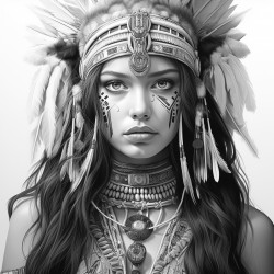 native american woman
