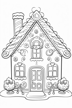christmas ginger bread house
