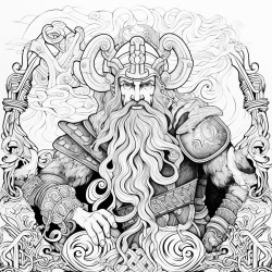 trippy celtic designs viking lore