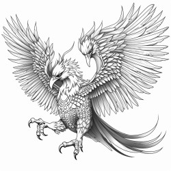 beautiful majestic mitical beautiful phoenix