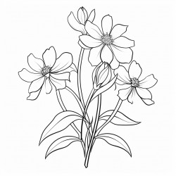 flower with runner stems