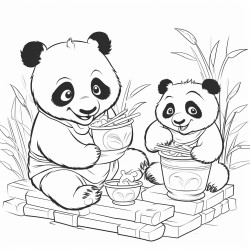 panda munchkins bamboo shots in china