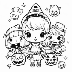 cute kawaii halloween