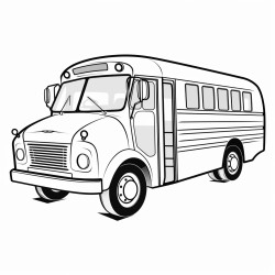 yellow short school bus