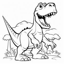 tyrannosaurus rex cartoon