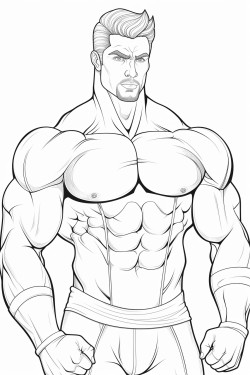 bodybuilder flexing his massive pecs