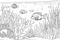 underwater landscape