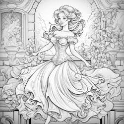 fireplace dancer cartoon