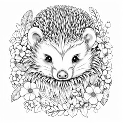 a hedgehog