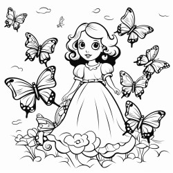 ghost chasing butterflies