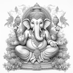 a ganpati ideol