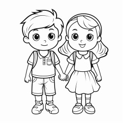coloring booking about kids feelings