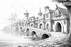 filligree fairy tale scotish village