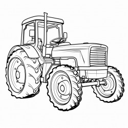 christmas tractor