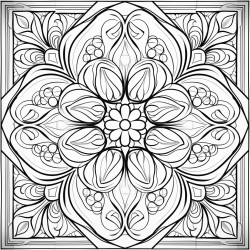 intricate symmetrical and repetitive designs