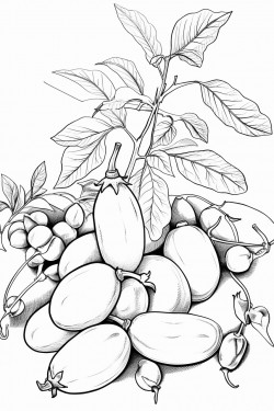 beans green tomatoes  potatoes