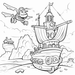 sky pirate hideout