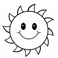 the sun simplest shape possible