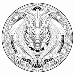 dragon mandala