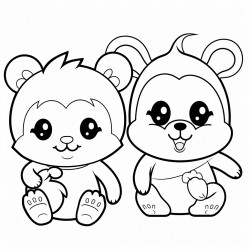 rabbit panda monkey