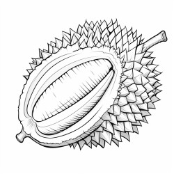 1 durian clipart