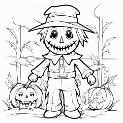 halloween scarecrow
