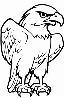 falcon mascot