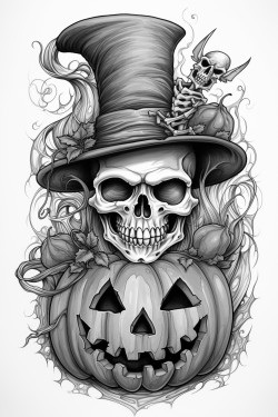 a 1950s vintage jackolantern