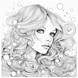 bubble letter adult coloring pages