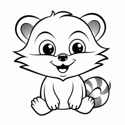 cute animal with smile