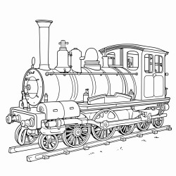 old big railway pump trolley