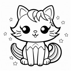 rainbow cat