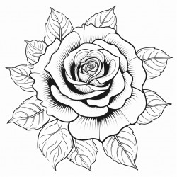 red rose