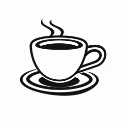 coffee  bold  easy coloring pages