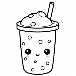 kawai style bubble tea
