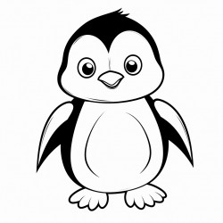 cute penguin